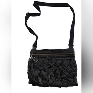 Kenneth Cole Reaction Black Quilted Crossbody Bag purse